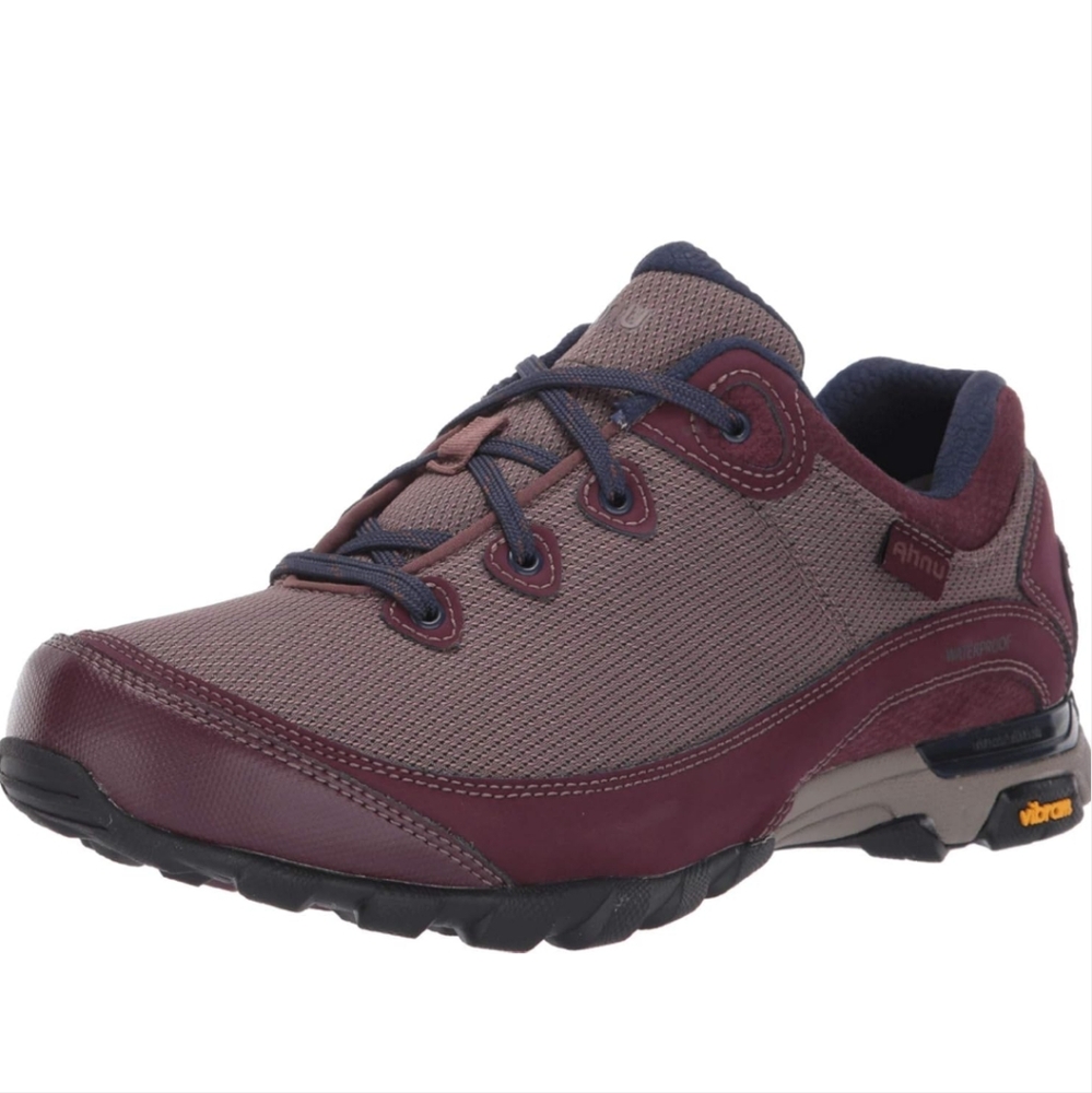 Teva Ahnu Sugarpine II Air Mesh Hiking Shoes Brown Purple Womens 8